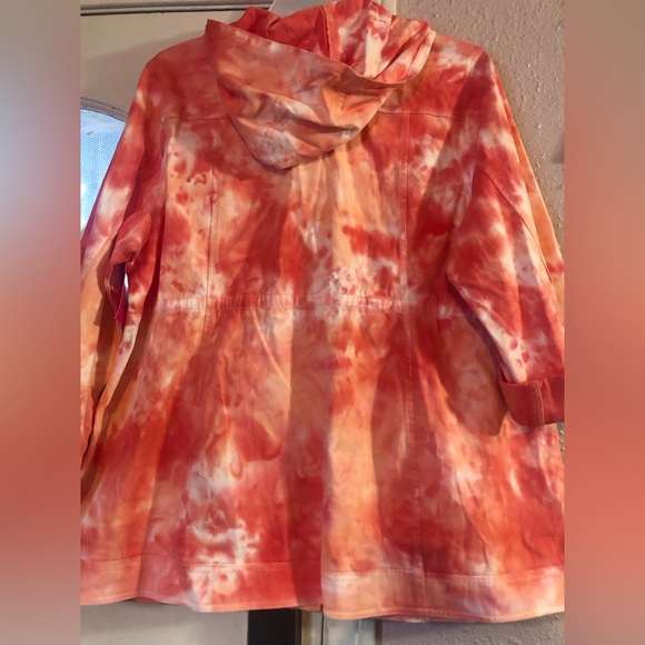 Torrid Tie Dye Anorak Jacket - Picture 10 of 10
